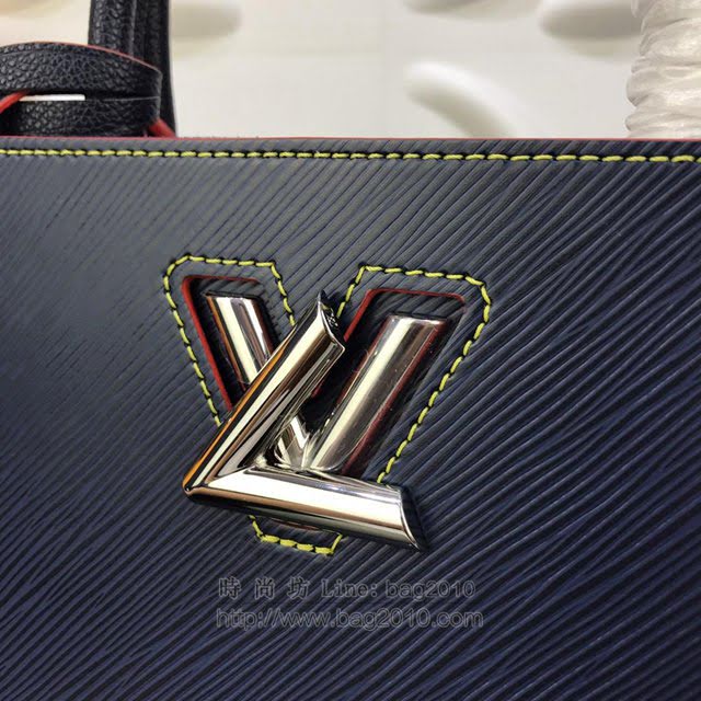 LV女包 路易威登TwistTote手袋 Epi粒紋牛皮 LV斜挎女包 LV單肩包 LV手提包 LV手腕包  ydh3088